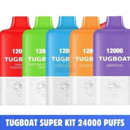Best TUGBOAT Super 12000 Puffs 5% Nicotine Disposable Vape