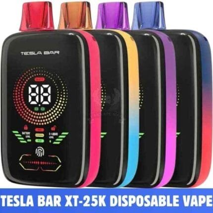 TESLA BAR XT 25000 Puffs 50MG Nicotine Disposable Vape in Dubai, UAE