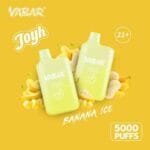 VABAR Joyh 5000 Puffs 2% & 5% Nicotine Disposable Vape in Dubai Banana Ice