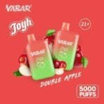 VABAR Joyh 5000 Puffs 2% & 5% Nicotine Disposable Vape in Dubai Double Apple