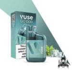VUSE GO Box 1000 Puffs 20MG Disposable Vape Price in Dubai Mint Ice