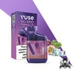 VUSE GO Box 1000 Puffs 20MG Disposable Vape Price in Dubai Passionfruit Ice