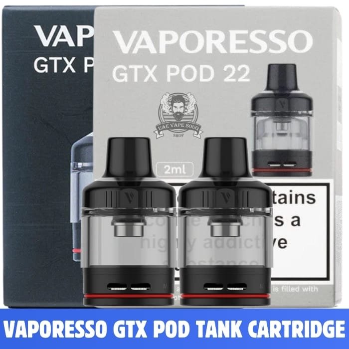 VAPORESSO GTX POD TANK CARTRIDGE Price in Dubai